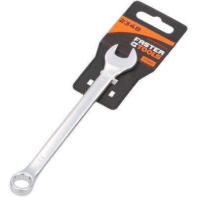 Klucz płasko-oczkowy satyna 11 mm FASTER TOOLS