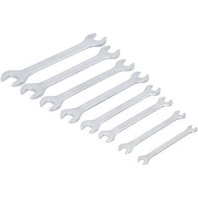 Klucze płaskie satyna 8 szt. FASTER TOOLS
