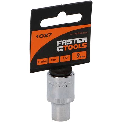 Nasadka sześciokątna 1/2” 9 mm FASTER TOOLS
