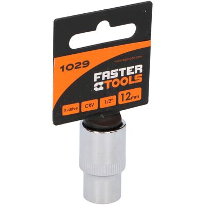 Nasadka sześciokątna 1/2” 12 mm FASTER TOOLS