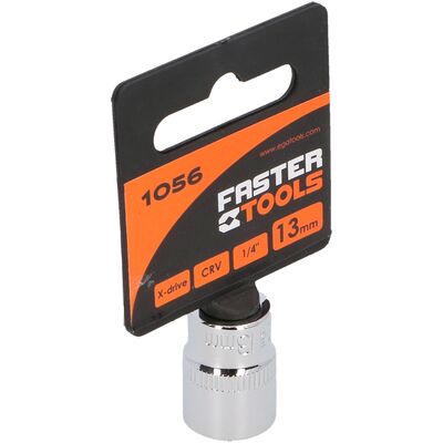 Nasadka sześciokątna 1/4” 13 mm FASTER TOOLS