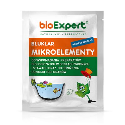 Preparat do oczek wodnych i stawów BLUKLAR MIKROELEMENTY 10 g bioExpert