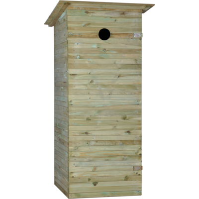 Wychodek drewniany 90 x 80 x 200 cm