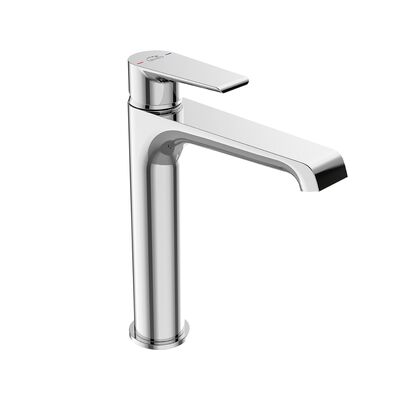 Bateria umywalkowa stojąca nablatowa LARGO, chrom