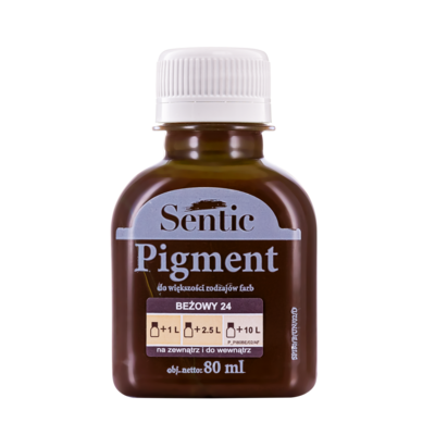 Pigment do farb 80 ml beżowy D24 Sentic