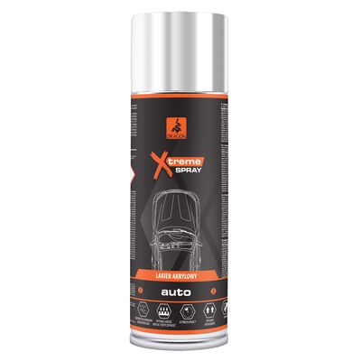 Lakier akrylowy Auto w aerozolu 500 ml aluminium DRAGON