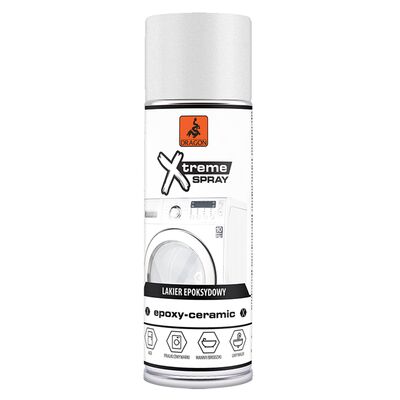 Lakier epoksydowy w aerozolu 400 ml biały DRAGON