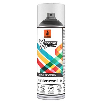 Emalia uniwersalna w aerozolu 400 ml bezbarwny RAL 0000 DRAGON