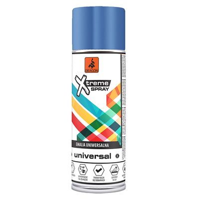 Emalia uniwersalna w aerozolu 400 ml błękitny RAL 5015 DRAGON