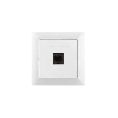 Gniazdo komputerowe 8pin Medium białe