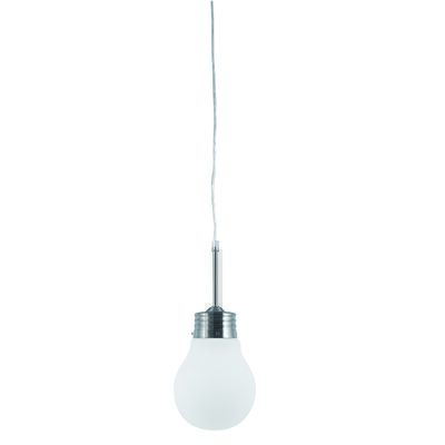 Zwis Luce 1 x E14 60 W nikiel mat