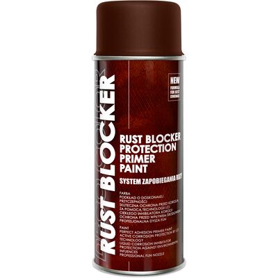 Lakier ochronny Rust Blocker RAL 8017 brązowy 0,4 l DECO COLOR