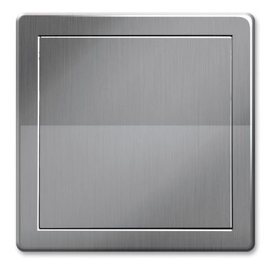 Drzwiczki rewizyjne plastikowe 20x20 srebrny