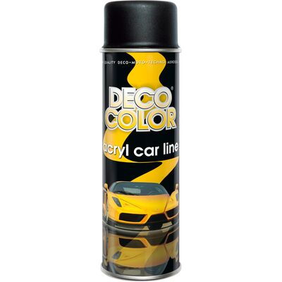 Lakier akrylowy Acryl Car Line czarny mat 0,5 l DECO COLOR
