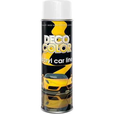 Lakier akrylowy Acryl Car Line biały połysk 0,5 l DECO COLOR