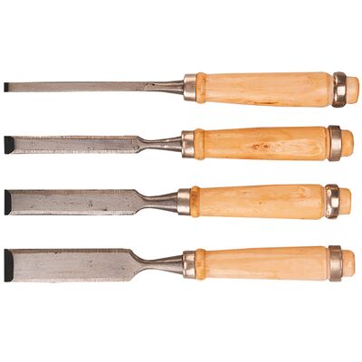 Dłuta 6-24 mm zestaw 4 sztuki Top Tools