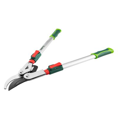 Sekator do gałęzi teleskopowy 670 mm, średnica cięcia 45 mm, uchwyty aluminiowe VERTO