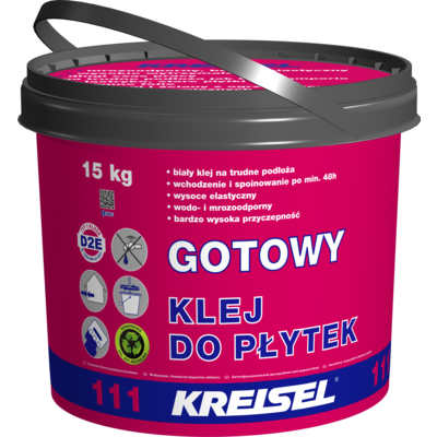 Gotowy klej do płytek 111 15 kg KREISEL