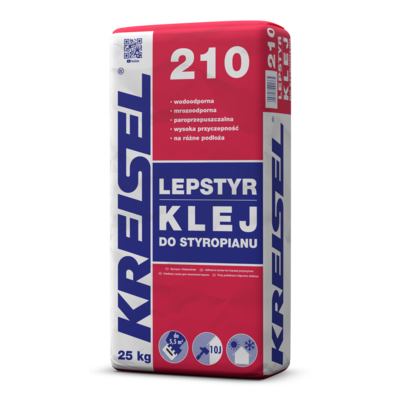 Zaprawa klejąca do styropianu Lepstyr 210 25 kg KREISEL