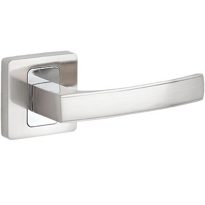 Klamka uniwersalna ARIA II satyna/chrom