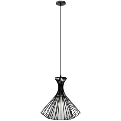 Lampa wisząca 5105/1 czarny Elem
