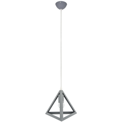 Lampa wisząca 6804/1 GREY szary Elem