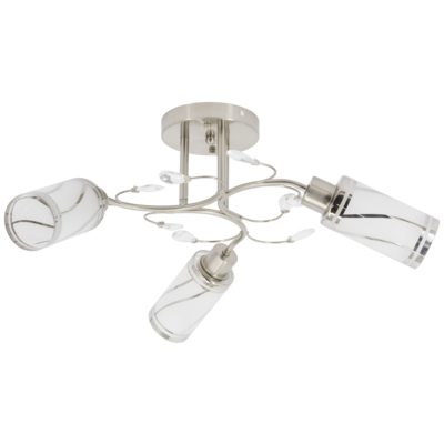 Lampa sufitowa 8267/3 19BT tytan Elem