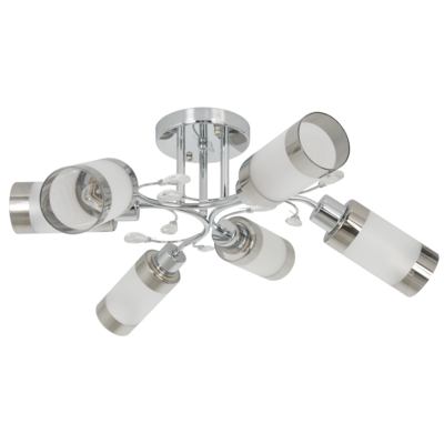 Lampa sufitowa 8267/6 8C chrom Elem