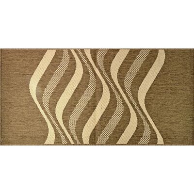 Dywan płaskotkany Sizal 70 x 140 cm beżowy wz2