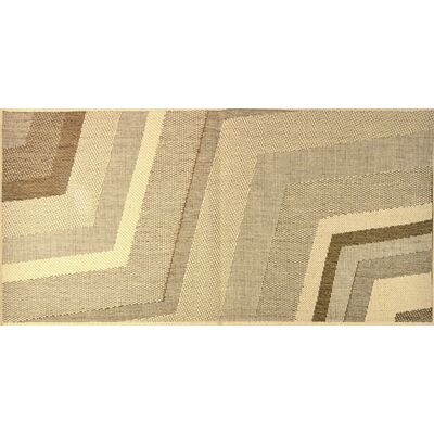 Dywan płaskotkany Sizal 70 x 140 cm beżowy wz1