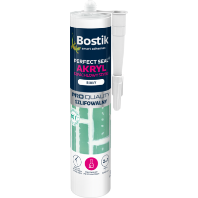 Akryl szpachlowy Szybki Perfect Seal biały 280 ml Bostik