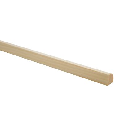 Ćwierćwałek wypukły sosna/świerk 100 g, 15 x 15 x 1000 mm