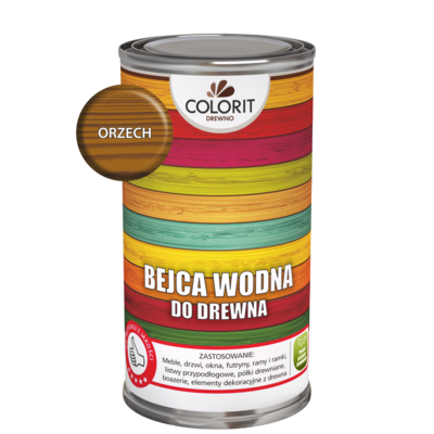 Bejca wodna do drewna Orzech 0,5 l Colorit Drewno