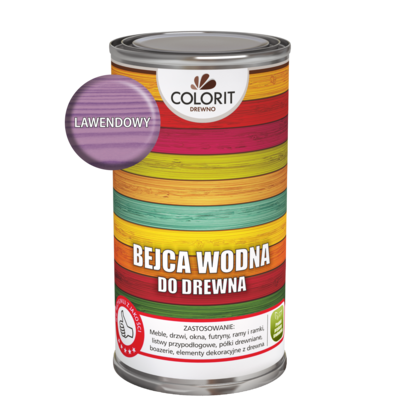 Bejca wodna do drewna Lawendowy 0,5 l Colorit Drewno