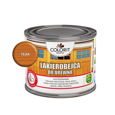 Lakierobejca do drewna Teak 0,375 l Colorit Drewno