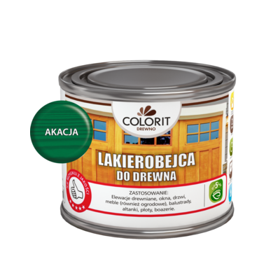 Lakierobejca do drewna Akacja 0,375 l Colorit Drewno