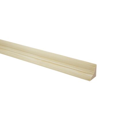 Ćwierćwałek motylek świerk 150 g, 27 x 27 x 1000 mm