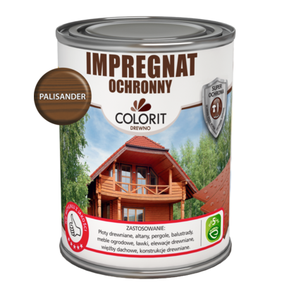Impregnat ochronny palisander 0,75 l Colorit Drewno