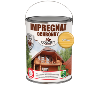 Impregnat ochronny Sosna 4,5 l Colorit Drewno