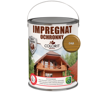 Impregnat ochronny Dąb 4,5 l Colorit Drewno
