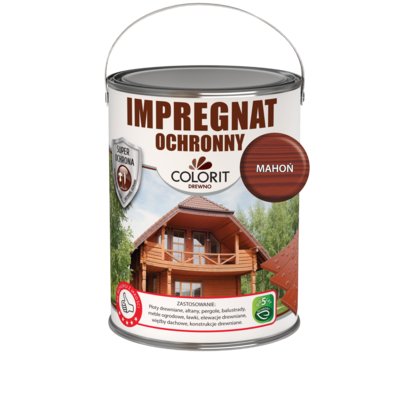 Impregnat ochronny Mahoń 4,5 l Colorit Drewno