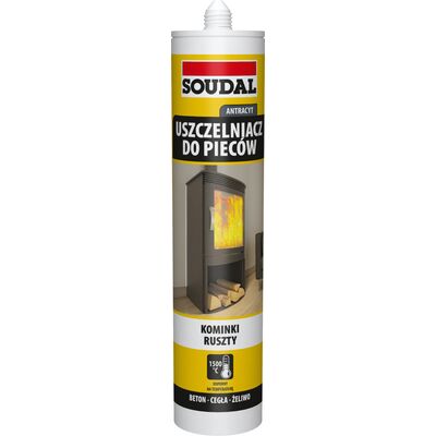 Uszczelniacz do pieców 1500°C 280 ml Soudal