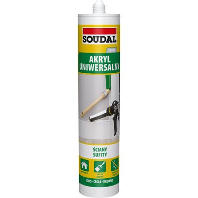 Akryl szary 280 ml Soudal