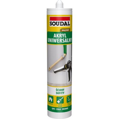 Akryl teak 280 ml Soudal