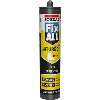 Uszczelniacz hybrydowy Fix All Turbo biały 290 ml