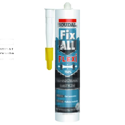 Uszczelniacz hybrydowy Fix All szary 290 ml