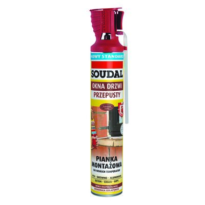 Pianka montażowa zimowa Genius Gun 750 ml Soudal