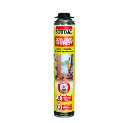 Pianka pistoletowa Yellow do -10°C 750 ml Soudal