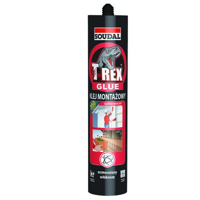 Klej montażowy super mocny T-Rex 380 g Soudal