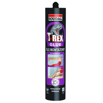 Klej montażowy błyskawiczny T-Rex 310 g Soudal